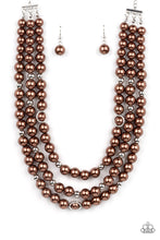 Load image into Gallery viewer, Needs No Introduction Brown Necklace