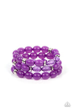 Load image into Gallery viewer, Coastal Coastin Purple Bracelet