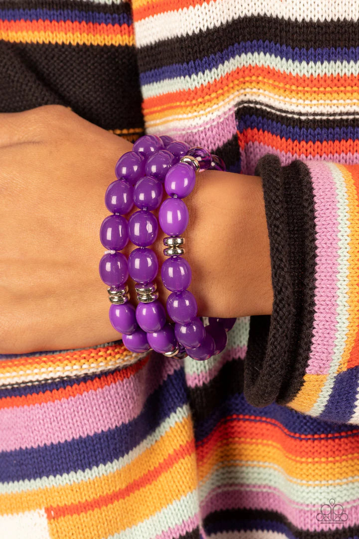 Coastal Coastin Purple Bracelet