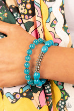 Load image into Gallery viewer, La Vida Vacation Blue Bracelet