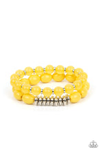 Load image into Gallery viewer, La Vida Vacation Yellow Bracelet