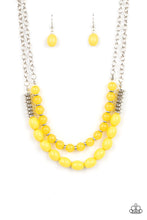 Load image into Gallery viewer, Venetian Voyage Yellow Necklace