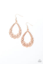 Load image into Gallery viewer, Granada Garland Rose Gold Earrings