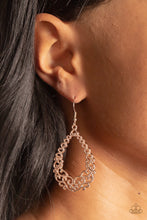 Load image into Gallery viewer, Granada Garland Rose Gold Earrings