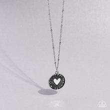 Load image into Gallery viewer, Lovestruck Shimmer Silver Necklace