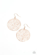 Load image into Gallery viewer, Autumn Harvest Rose Gold Earrings
