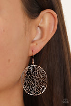 Load image into Gallery viewer, Autumn Harvest Rose Gold Earrings