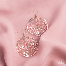 Load image into Gallery viewer, Autumn Harvest Rose Gold Earrings