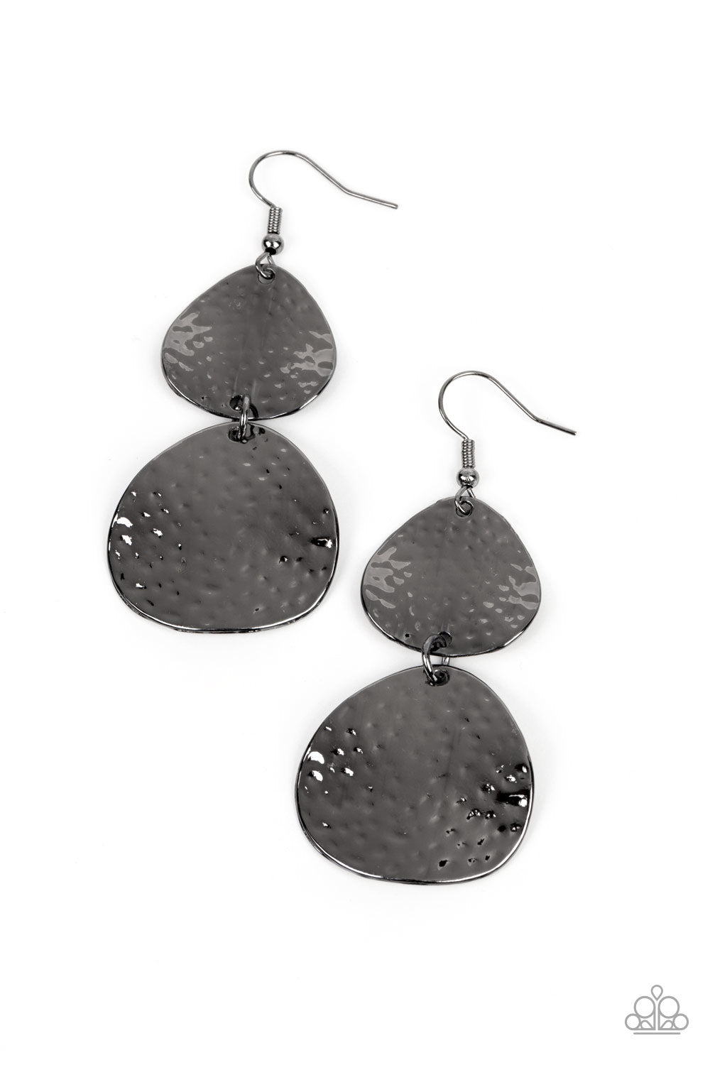 Bait and Switch Black Earrings