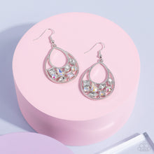 Load image into Gallery viewer, Regal Recreation White Earrings