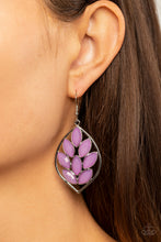 Load image into Gallery viewer, Glacial Glades Purple Earrings