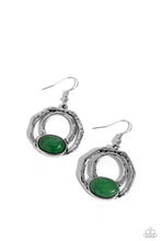 Load image into Gallery viewer, Terrestrial Retreat Green Earrings