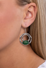 Load image into Gallery viewer, Terrestrial Retreat Green Earrings