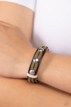 Load image into Gallery viewer, Ready to Ride Green Pull Cord Urban Bracelet