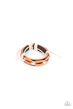 Load image into Gallery viewer, Ready to Ride Orange Pull Cord Urban Bracelet