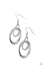 Load image into Gallery viewer, So OVAL-Rated Silver Earrings