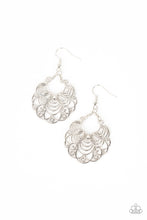 Load image into Gallery viewer, Frilly Finesse Silver Earrings