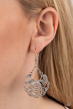 Load image into Gallery viewer, Frilly Finesse Silver Earrings