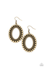 Load image into Gallery viewer, Homestead Hideaway Brass Earrings