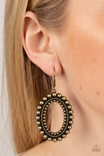 Load image into Gallery viewer, Homestead Hideaway Brass Earrings