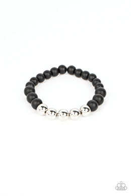 METALHEAD in the Clouds Black Urban Bracelet