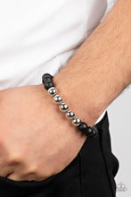 Load image into Gallery viewer, METALHEAD in the Clouds Black Urban Bracelet