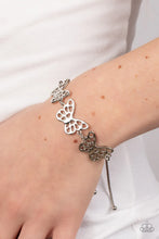 Load image into Gallery viewer, Put A Wing On It Silver Bracelet