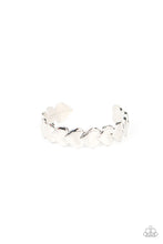 Load image into Gallery viewer, Hearts Galore Silver Cuff