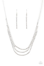 Load image into Gallery viewer, Surreal Sparkle White Necklace