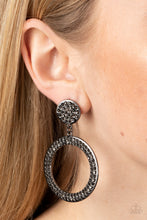Load image into Gallery viewer, GLOW You Away Black Earrings