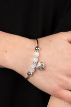 Load image into Gallery viewer, Vintage Vows White Bangle