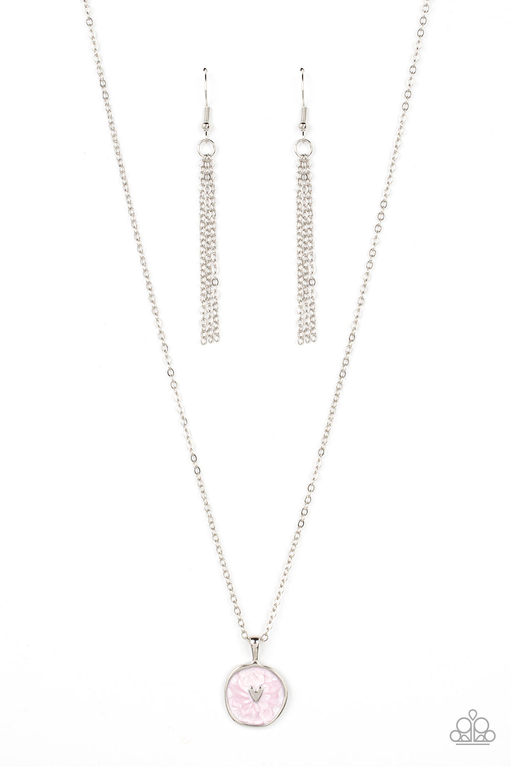 Do What You Love Pink Necklace