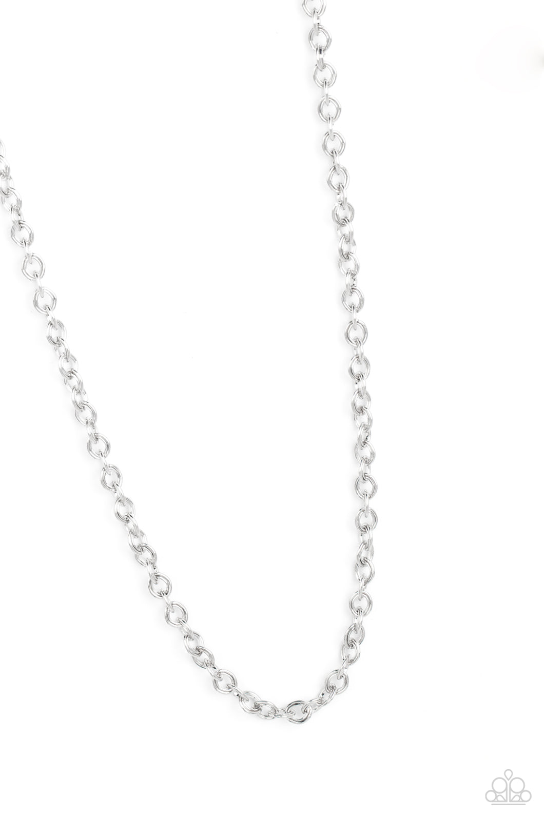 Its GOAL Time Silver Men's Necklace