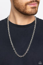 Load image into Gallery viewer, Its GOAL Time Silver Men&#39;s Necklace