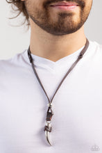 Load image into Gallery viewer, Show Your Claws Brown Urban Necklace