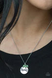 Load image into Gallery viewer, Warm My Heart Green Necklace