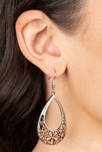 Load image into Gallery viewer, Terrace Trinket Orange Earrings