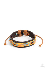 Load image into Gallery viewer, STRING-a-Ding-Ding Orange Pull Cord Bracelet