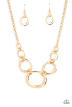 Load image into Gallery viewer, Short Circuit Gold Necklace