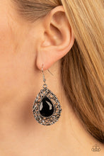 Load image into Gallery viewer, Nest Nouveau Black Earrings