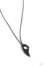 Load image into Gallery viewer, Summer Shark Black Urban Necklace