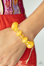 Load image into Gallery viewer, Keep GLOWING Forward Yellow Bracelet