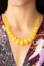 Load image into Gallery viewer, Happy-GLOW-Lucky Yellow Necklace