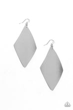 Load image into Gallery viewer, Retro Rally Silver Earrings