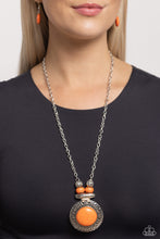 Load image into Gallery viewer, Archipelago Artisan Orange Necklace
