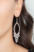 Load image into Gallery viewer, GLOWING off the Deep End White Earrings