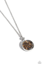 Load image into Gallery viewer, Geo Mine Brown Necklace