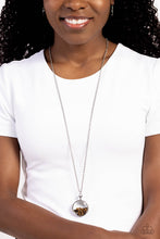 Load image into Gallery viewer, Geo Mine Brown Necklace