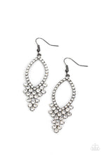 Load image into Gallery viewer, GLOWING off the Deep End Black Earrings
