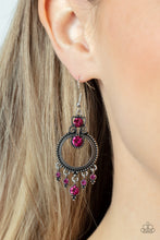 Load image into Gallery viewer, Palace Politics Pink Earrings